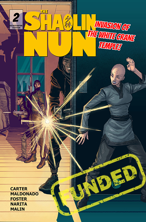 Shaolin Nun #2 cover - funded