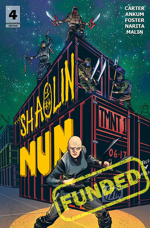 Shaolin Nun #4 cover - funded